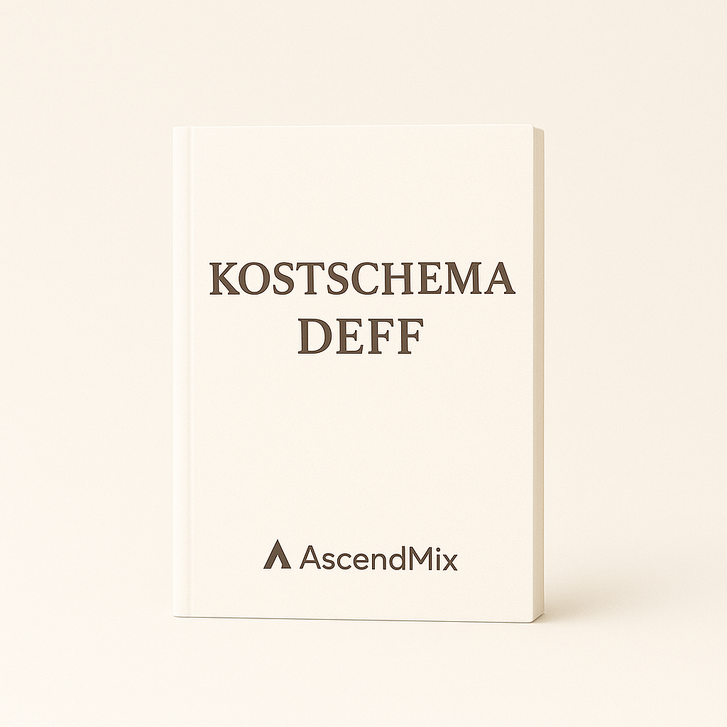 Kostschema - Deff
