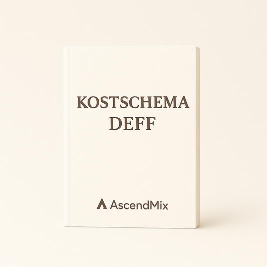 Kostschema - Deff