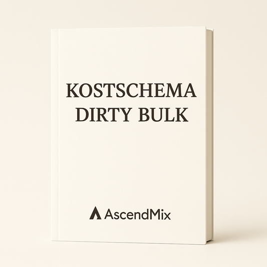 Kostschema - Dirty Bulk